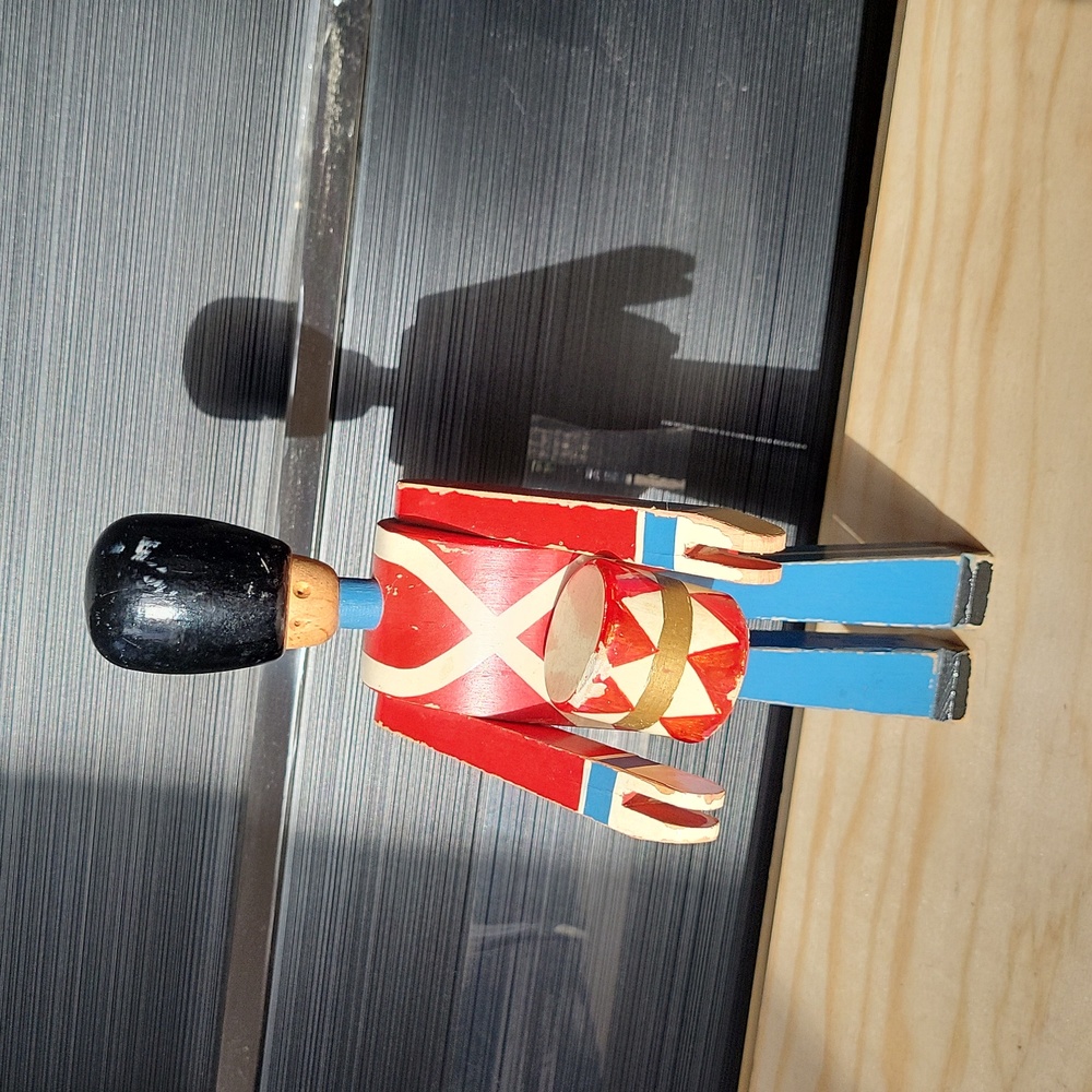 Vintage Kay Bojesen Wooden Toy Soldier with Drum